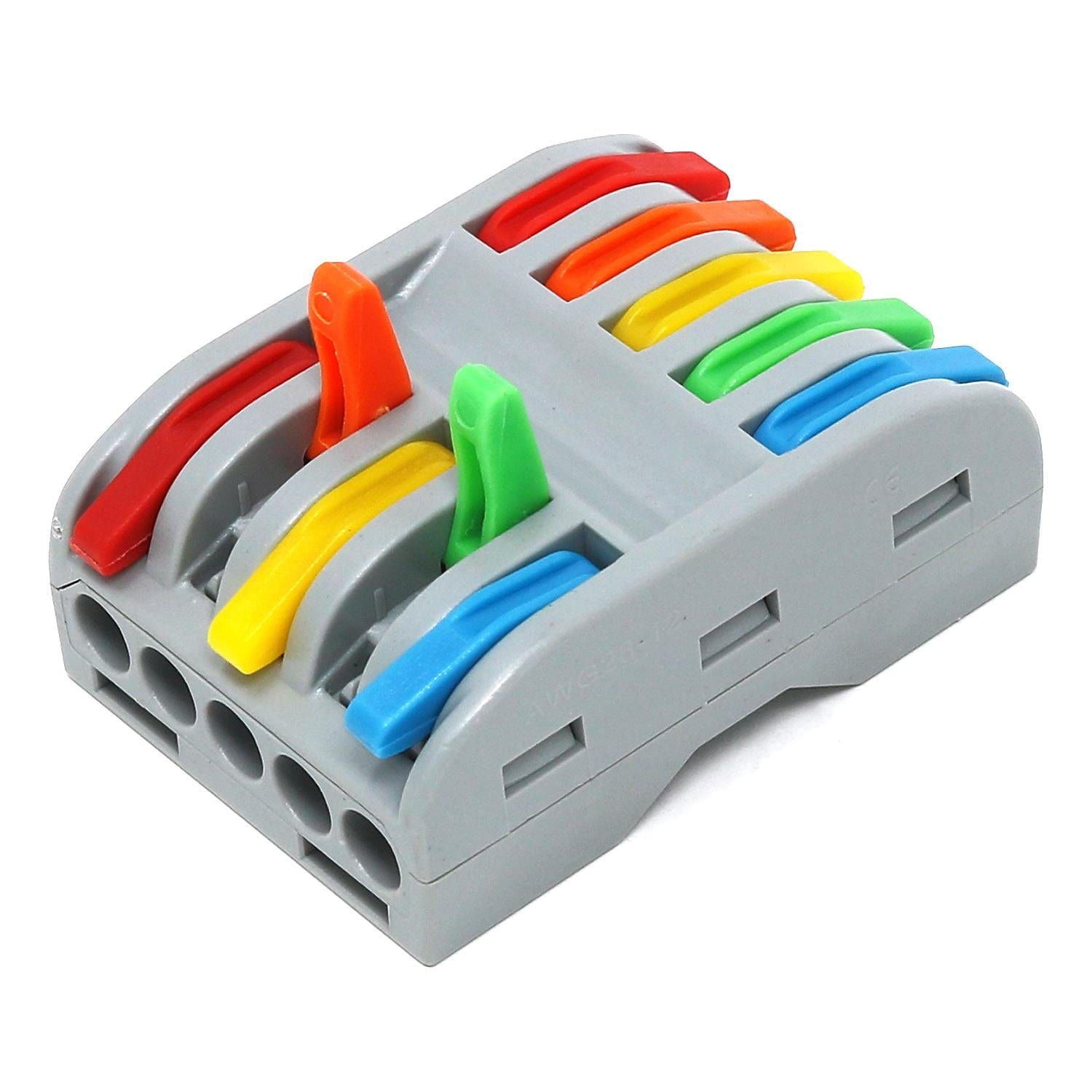 5-Way Fast Wire Connectors - Pack of 3 - The Pi Hut