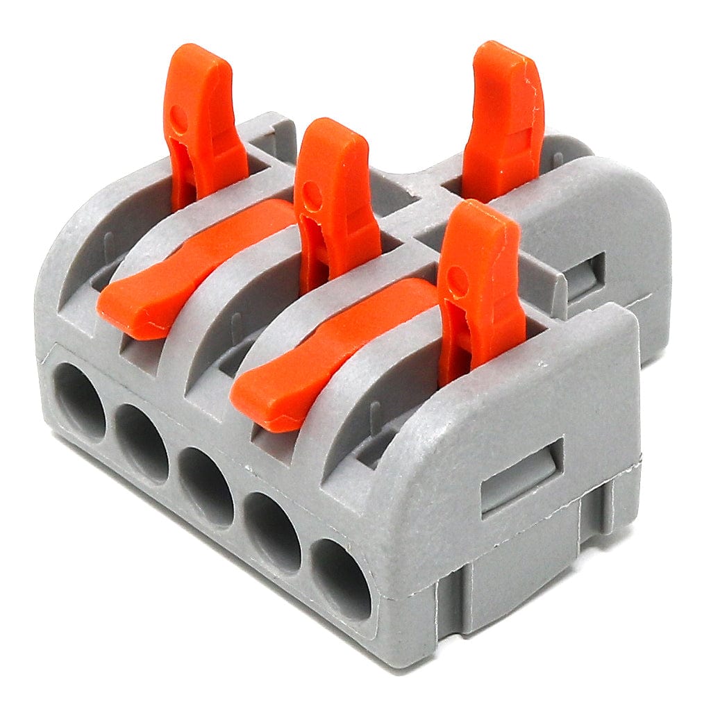 5-Way Fast Wire Splitters - Pack of 3 - The Pi Hut