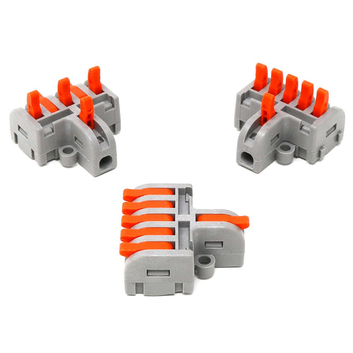 5-Way Fast Wire Splitters - Pack of 3 | The Pi Hut