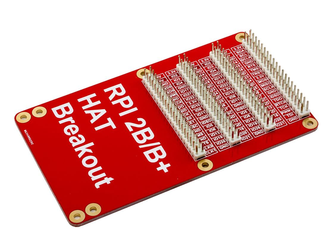 52Pi - HAT & Triple GPIO Expansion Plate - The Pi Hut