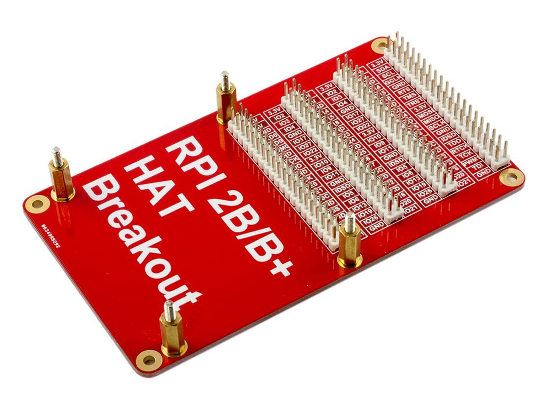 52Pi - HAT & Triple GPIO Expansion Plate - The Pi Hut