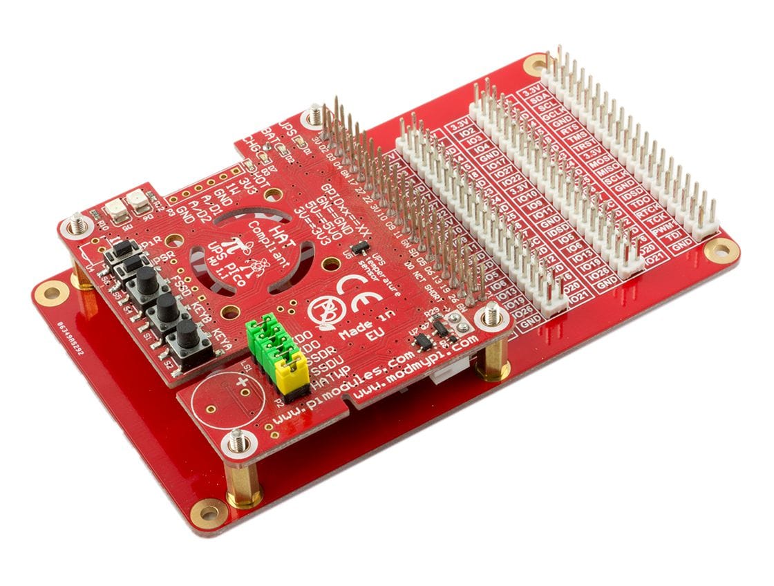 52Pi - HAT & Triple GPIO Expansion Plate - The Pi Hut