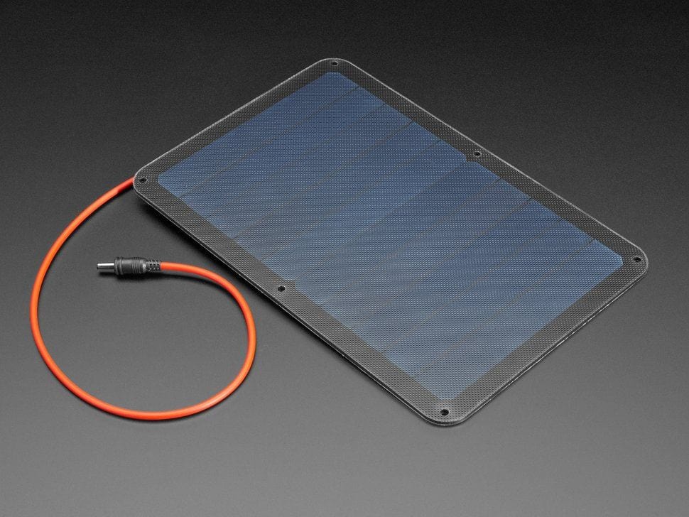 5V 5W Solar Panel - ETFE (Voltaic P105) - The Pi Hut