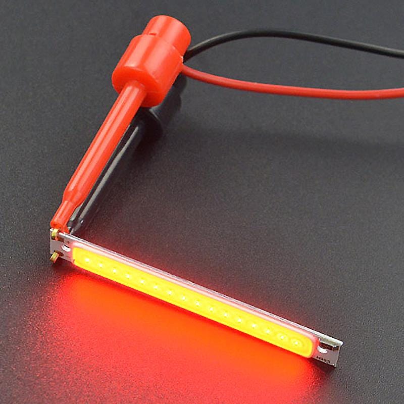 5V COB LED Strip Light - Red