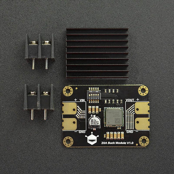 Dc Buck Module 60W Adjustable DC-DC Buck Converter Module - The Pi Hut