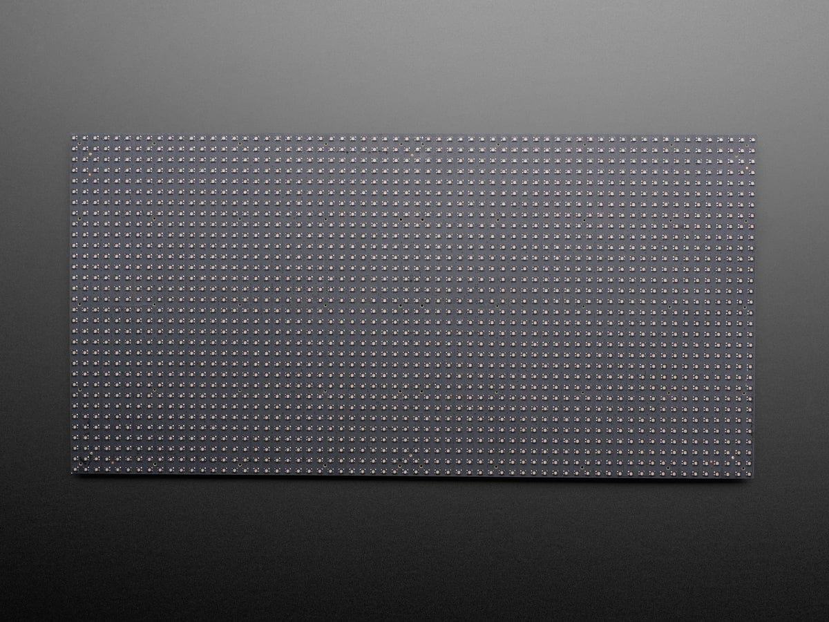 64x32 Flexible RGB LED Matrix - 5mm Pitch - The Pi Hut