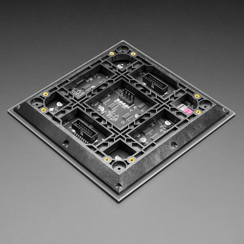 64x64 RGB LED Matrix Panel with 45 Degree Curb-Cut - 2.5mm Pitch - The Pi Hut