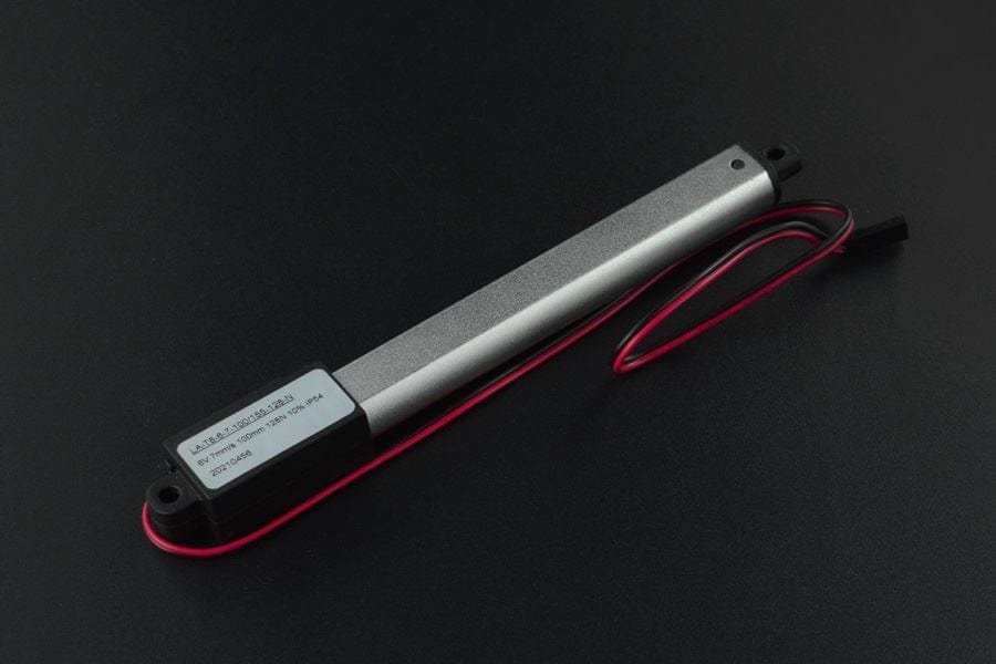 6V Electric Push Rod 100mm-128N - The Pi Hut