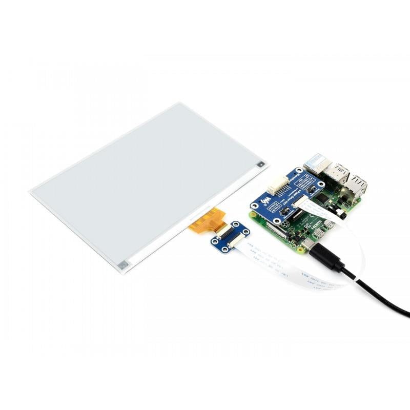 7.5" HD E-Ink Display & HAT for Raspberry Pi - The Pi Hut