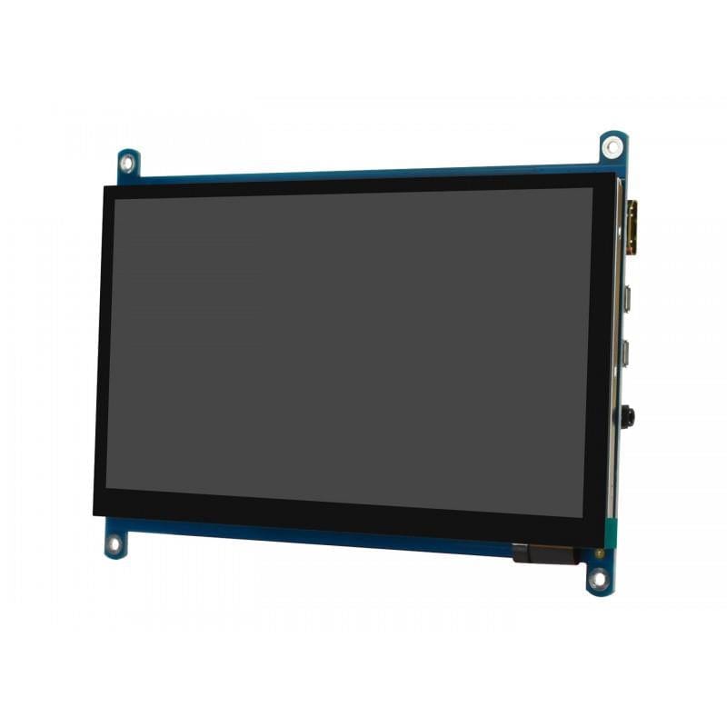 7" QLED IPS Capacitive Touch Display for Raspberry Pi (1024x600) - The Pi Hut