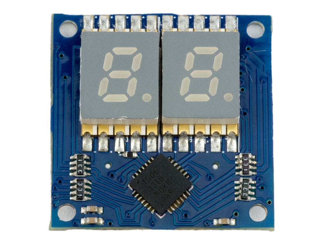 TinyShield 7 Segment Display - Red - The Pi Hut