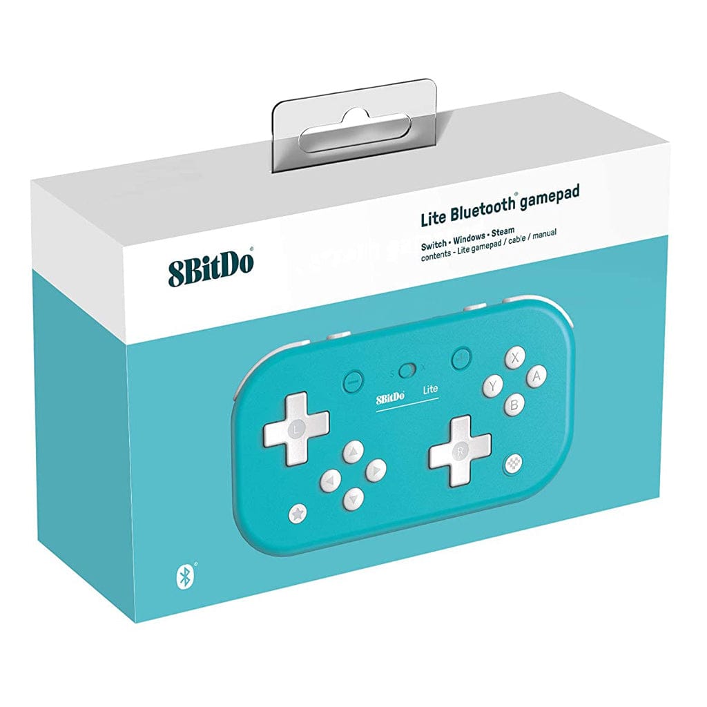 8BitDo Lite Bluetooth Gamepad – Turquoise - The Pi Hut