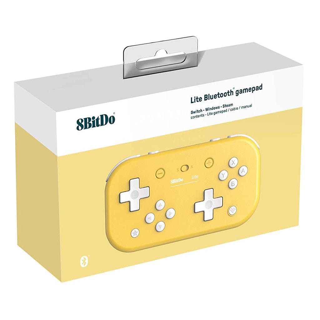 8BitDo Lite Bluetooth Gamepad – Yellow - The Pi Hut