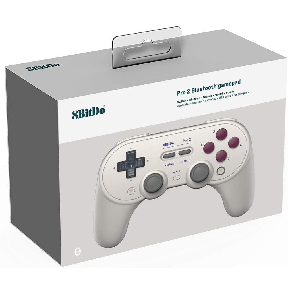 8BitDo Pro 2 Bluetooth Controller - G Classic Edition - The Pi Hut