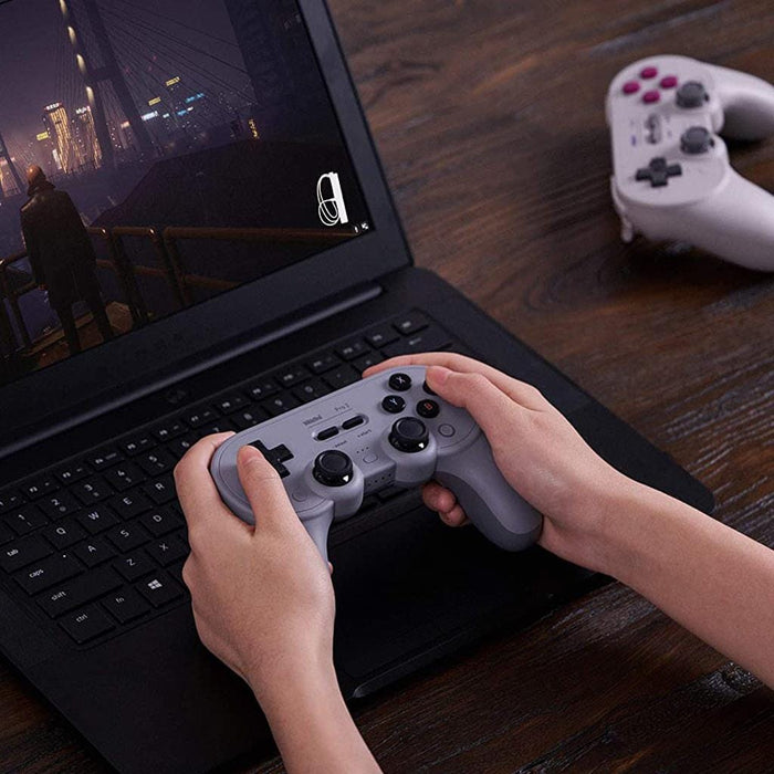 8BitDo Pro 2 Bluetooth Controller - Grey Edition [Discontinued] - The ...