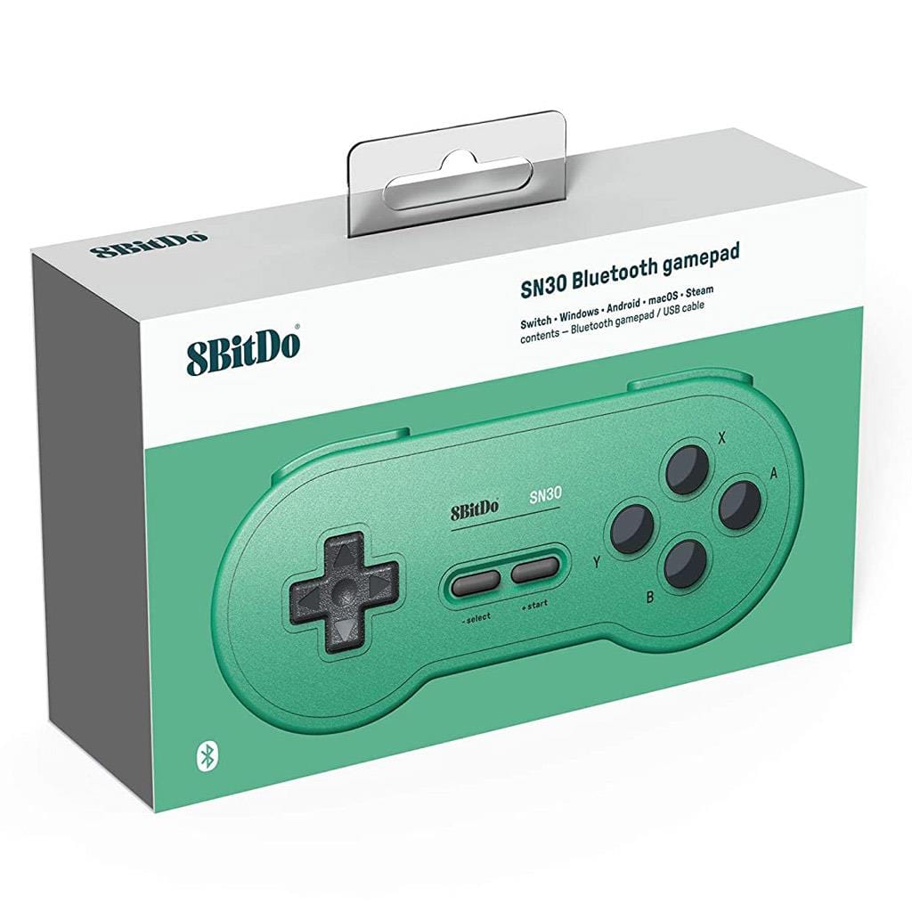 8BitDo SN30 Bluetooth Gamepad – GP Green Edition - The Pi Hut