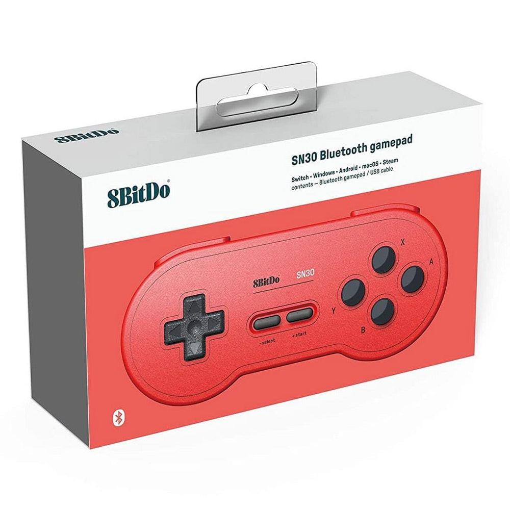 8BitDo SN30 Bluetooth Gamepad – GP Red Edition - The Pi Hut