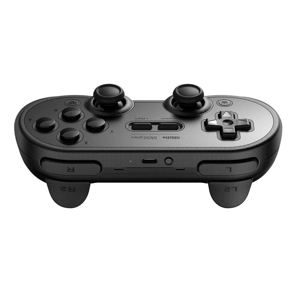 8BitDo SN30 Pro+ Bluetooth Gamepad – Black Edition - The Pi Hut