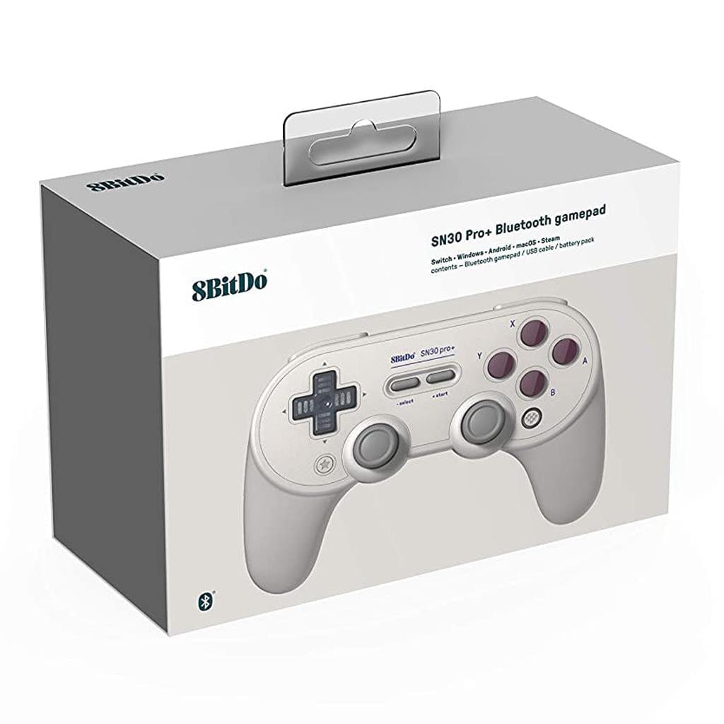 8BitDo SN30 Pro+ Bluetooth Gamepad – G Classic Edition - The Pi Hut