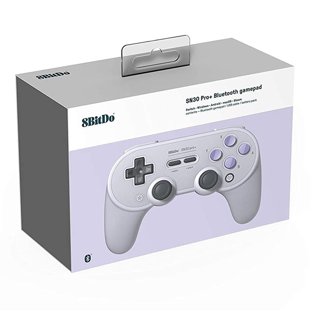 8BitDo SN30 Pro+ Bluetooth Gamepad – SN Edition - The Pi Hut