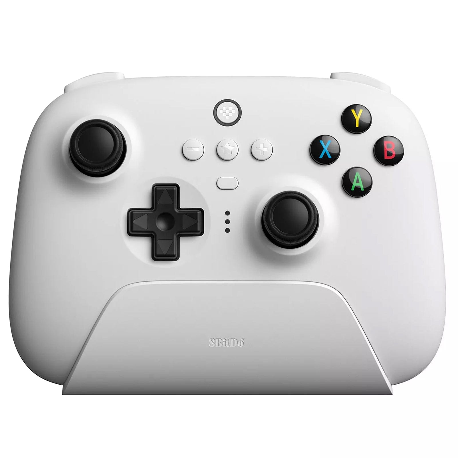 8BitDo Ultimate 2.4G Controller with Charging Dock - White - The Pi Hut