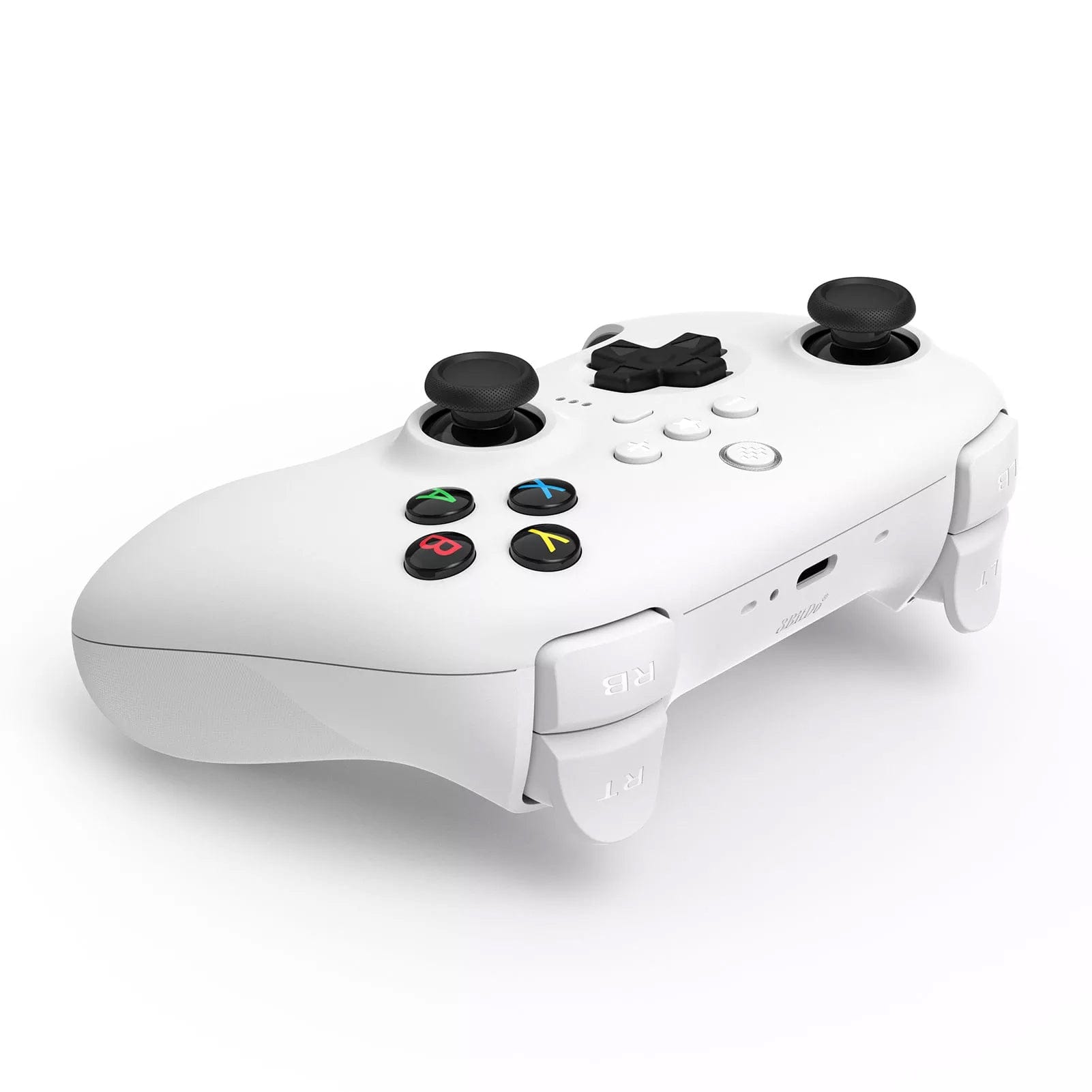 8BitDo Ultimate 2.4G Controller with Charging Dock - White - The Pi Hut