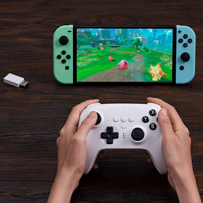 8BitDo Ultimate Bluetooth & 2.4G Controller with Charging Dock - White ...