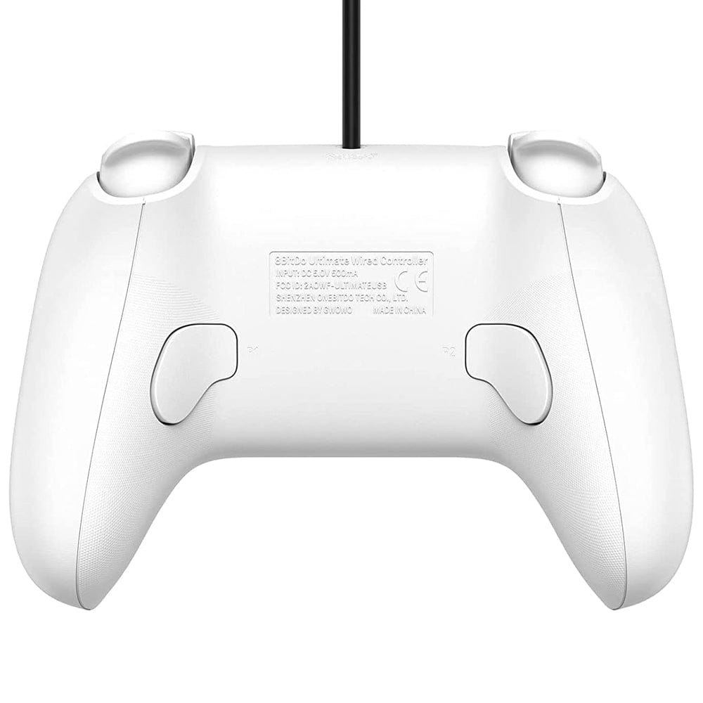 8BitDo Ultimate Wired Controller - White - The Pi Hut