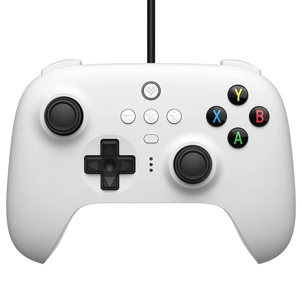 8BitDo Ultimate Wired Controller - White - The Pi Hut