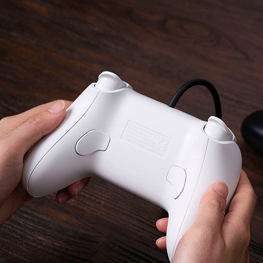 8BitDo Ultimate Wired Controller - White - The Pi Hut