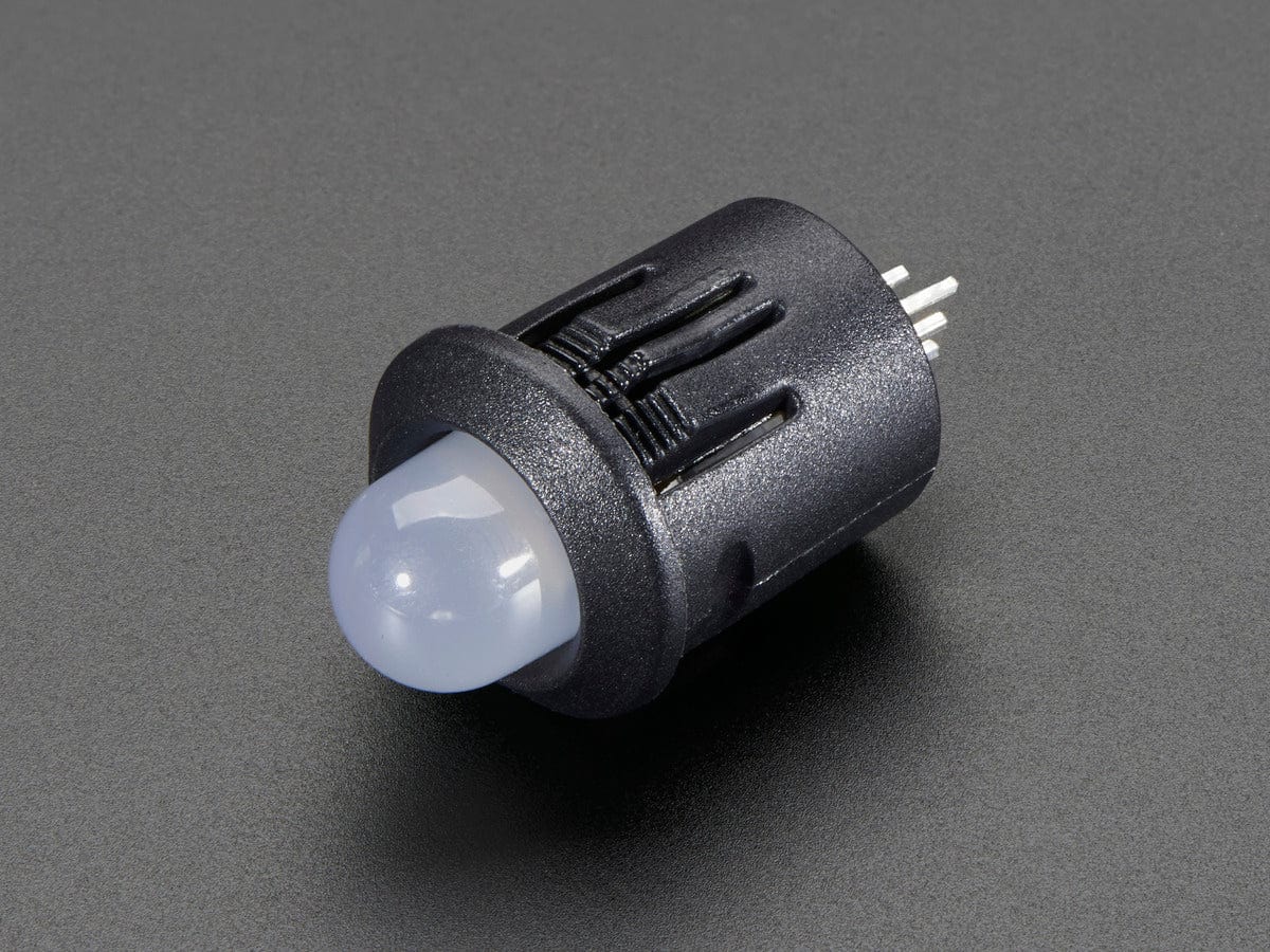 8mm Plastic Bevel LED Holder - Pack of 5 - The Pi Hut