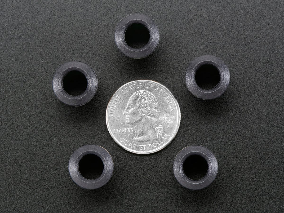 8mm Plastic Bevel LED Holder - Pack of 5 - The Pi Hut