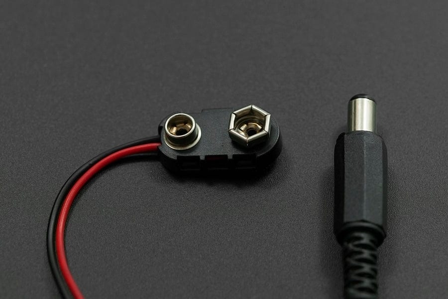 9V to Barrel Jack Adapter V2 - The Pi Hut