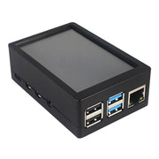 ABS Case with 3.5" TFT Touchscreen for Raspberry Pi 4 (480x320) - The Pi Hut