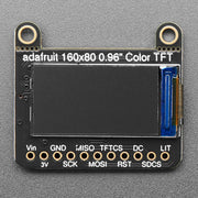 Adafruit 0.96" 160x80 Color TFT Display w/ MicroSD Card Breakout (ST7735) - The Pi Hut