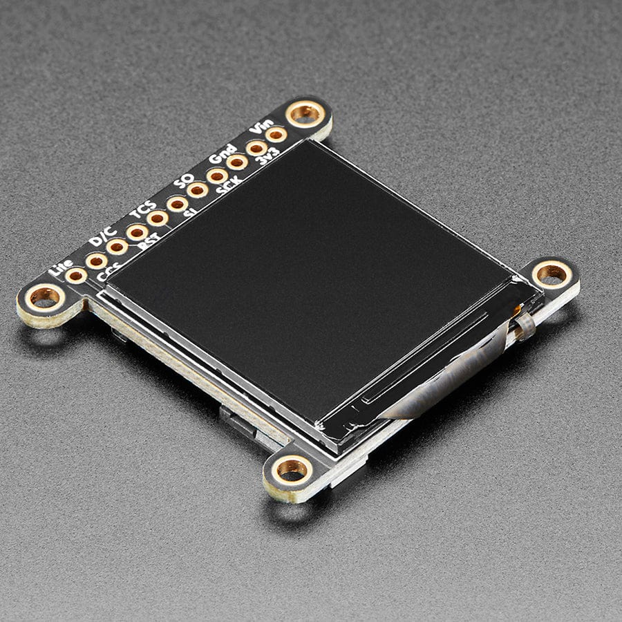 Adafruit 1.3" 240x240 Wide Angle TFT LCD Display with MicroSD (ST7789) with EYESPI connector - The Pi Hut