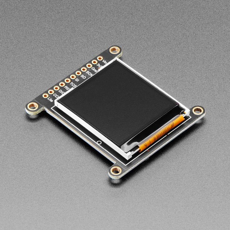 Adafruit 1.44" Colour TFT LCD Display with MicroSD Card breakout - ST7735R - The Pi Hut