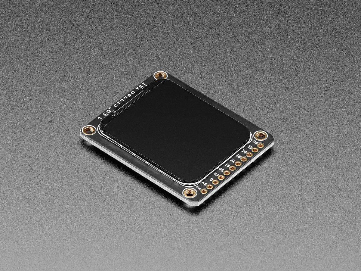Adafruit 1.69" 280x240 Round Rectangle Color IPS TFT Display (ST7789) - The Pi Hut