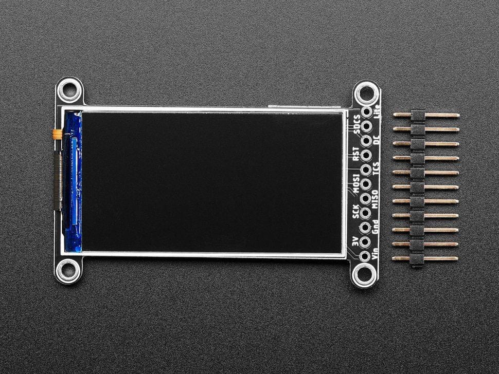 Adafruit 1.9" 320x170 Color IPS TFT Display (ST7789) by Adafruit - The Pi Hut