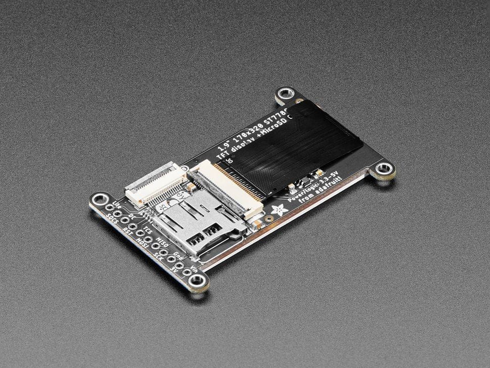 Adafruit 1.9" 320x170 Color IPS TFT Display (ST7789) by Adafruit - The Pi Hut