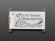 Adafruit 2.13" Monochrome eInk / ePaper Display FeatherWing (250x122 Monochrome with SSD1675 ) - The Pi Hut