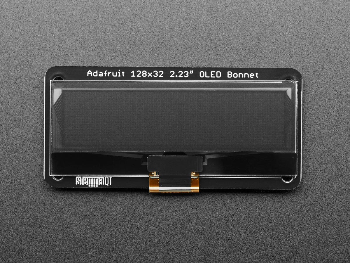 Adafruit 2.23" Monochrome OLED Bonnet for Raspberry Pi - The Pi Hut