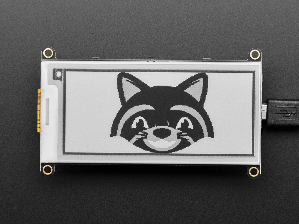 Adafruit 2.9" Grayscale eInk / ePaper Display FeatherWing - The Pi Hut