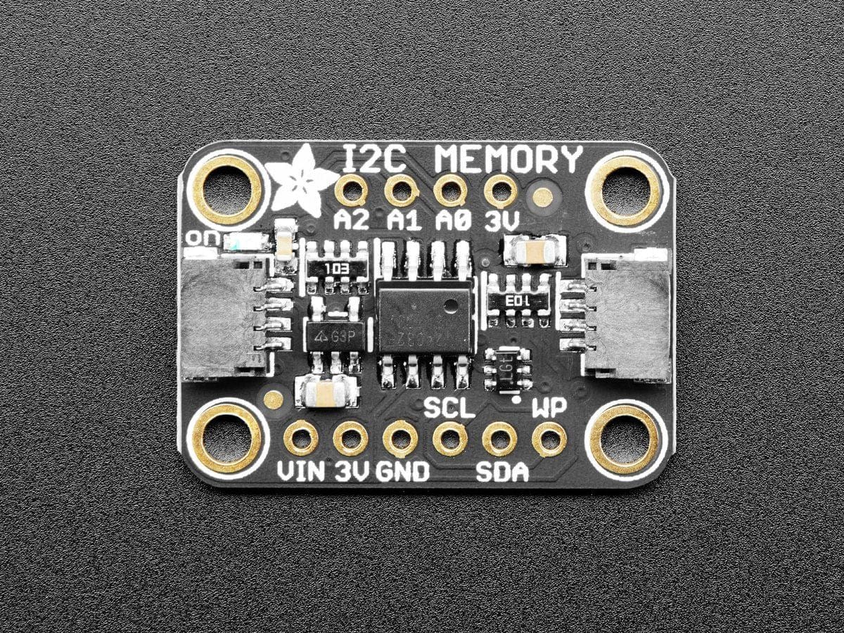 Adafruit 24LC32 I2C EEPROM Breakout -  32Kbit / 4 KB - Stemma QT - The Pi Hut