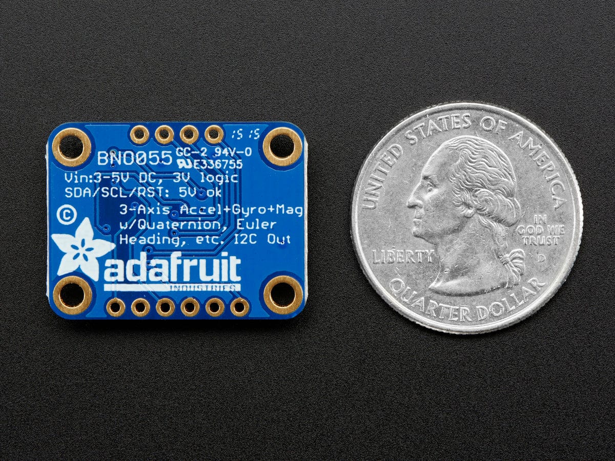 Adafruit 9-DOF Absolute Orientation IMU Fusion Breakout - BNO055 - The Pi Hut