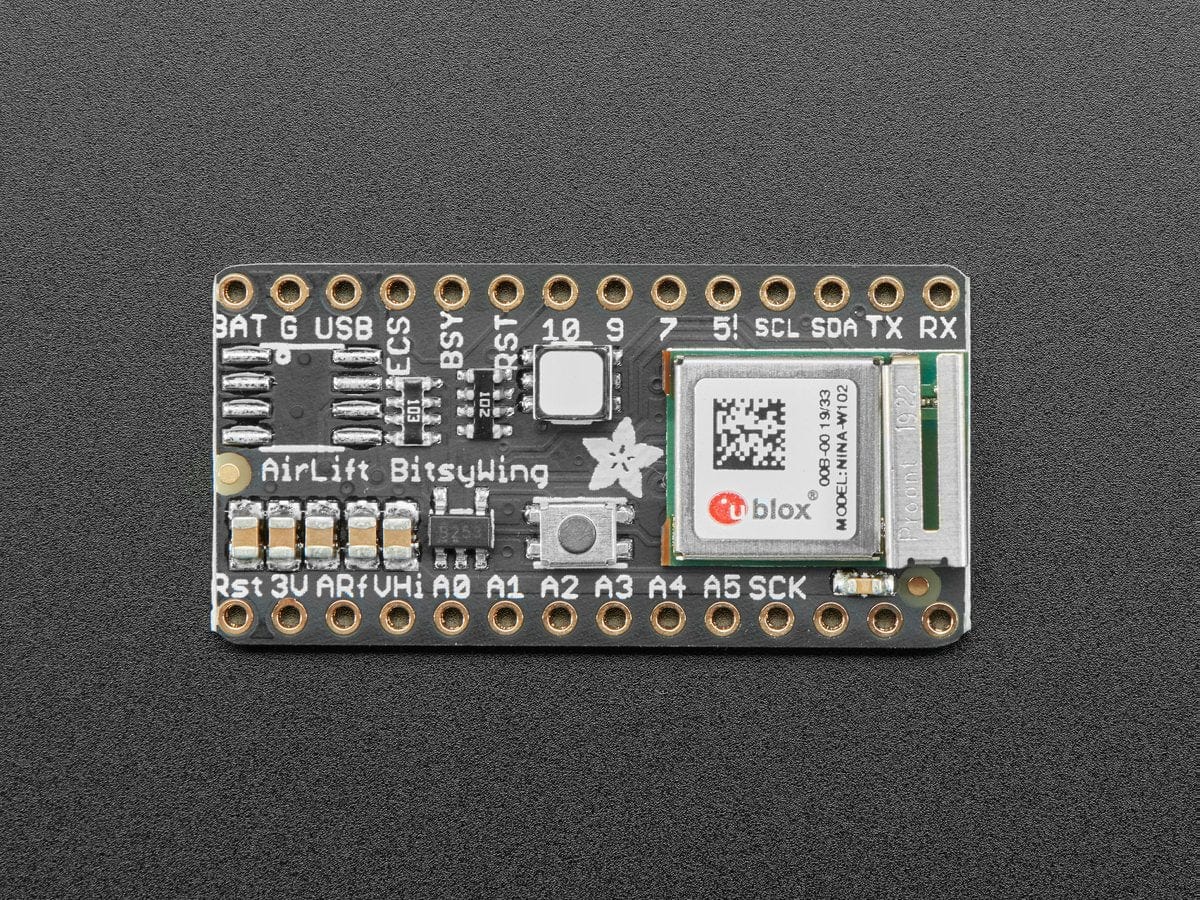 Adafruit AirLift Bitsy Add-On – ESP32 WiFi Co-Processor - The Pi Hut