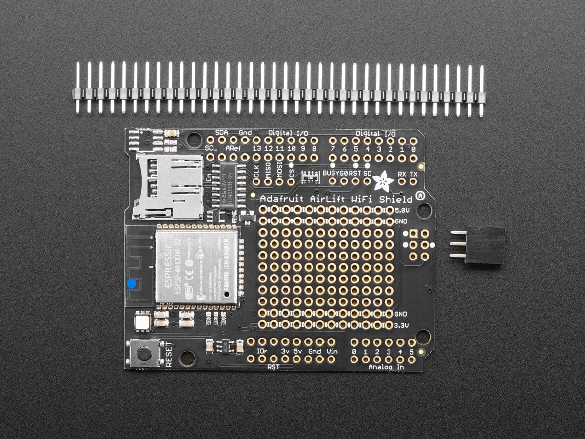 Adafruit AirLift Shield - ESP32 WiFi Co-Processor - The Pi Hut