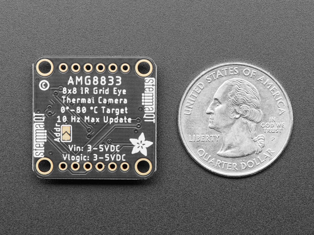 Adafruit AMG8833 IR Thermal Camera Breakout - The Pi Hut