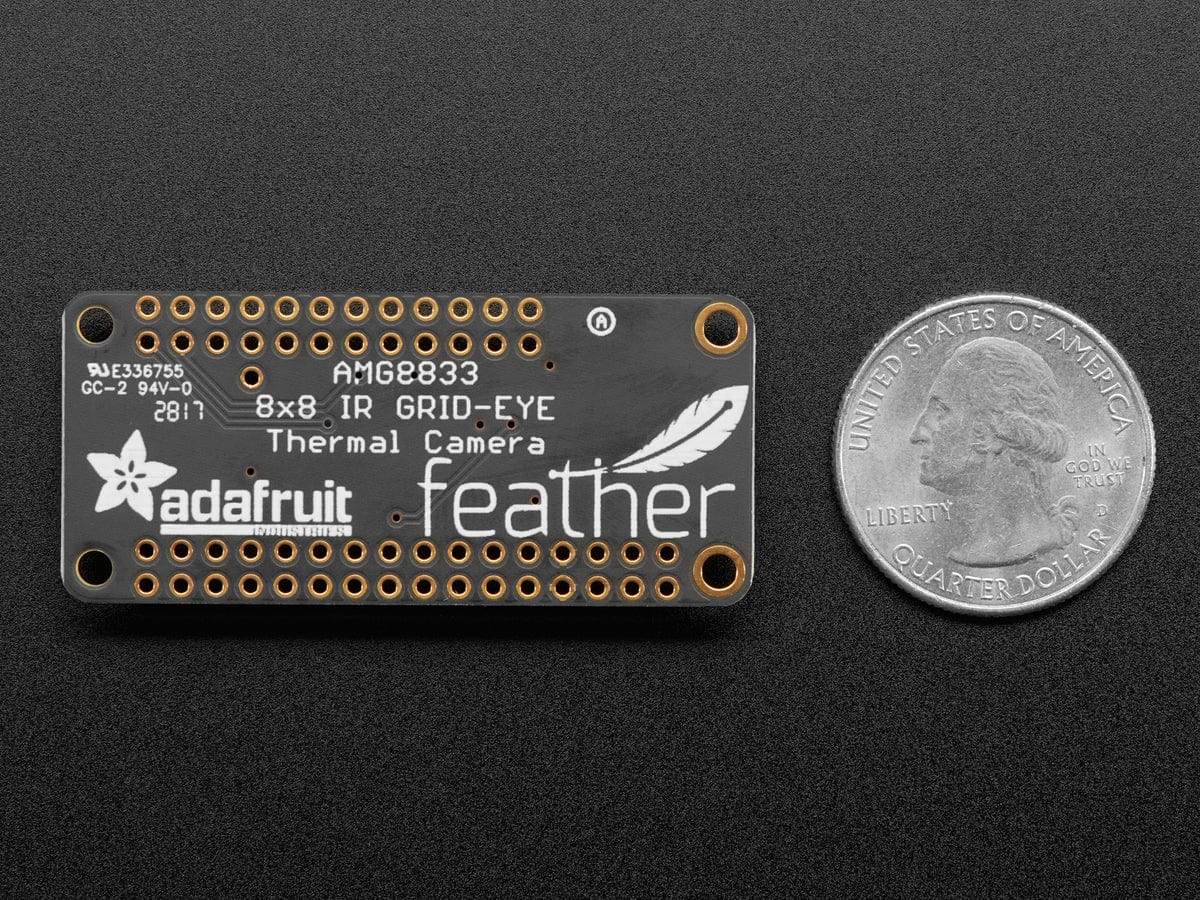 Adafruit AMG8833 IR Thermal Camera FeatherWing - The Pi Hut