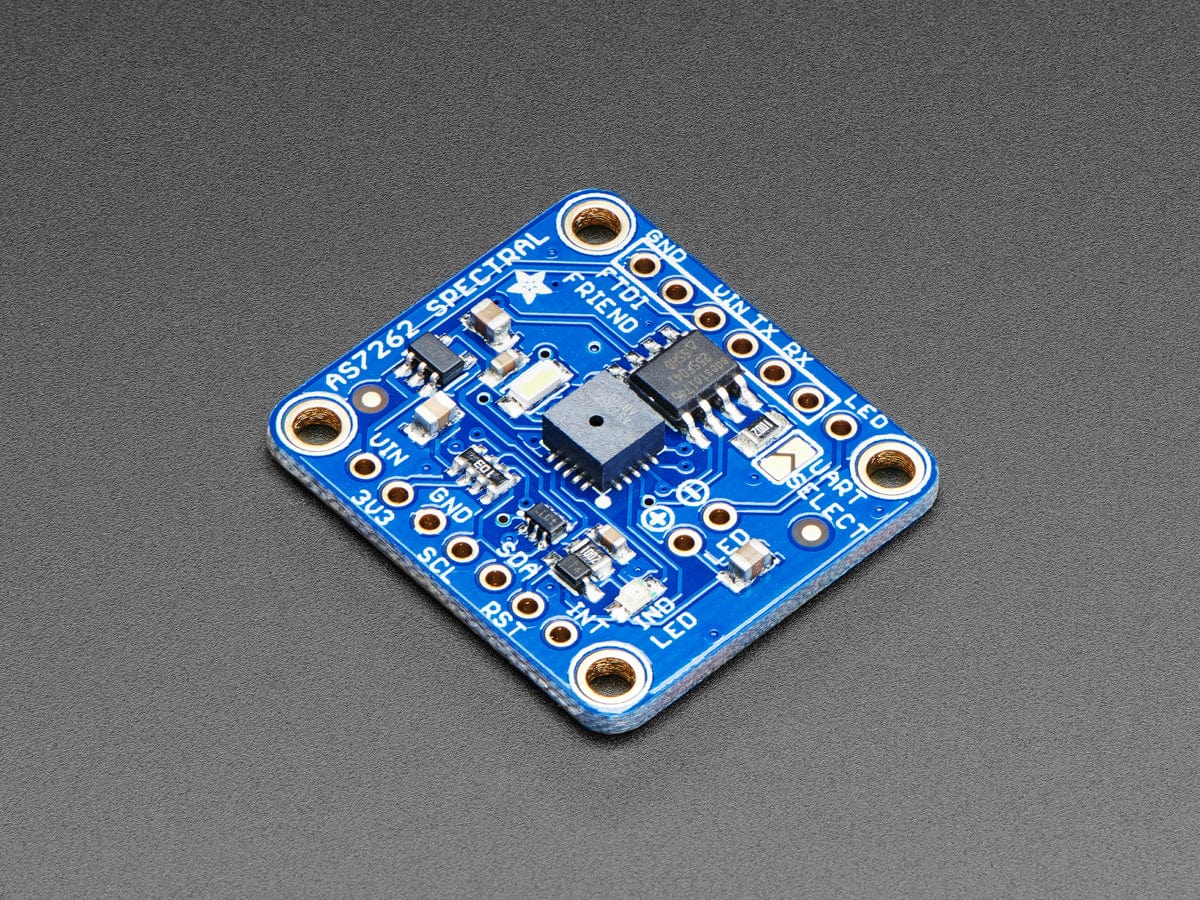 Adafruit AS7262 6-Channel Visible Light / Color Sensor Breakout - The Pi Hut